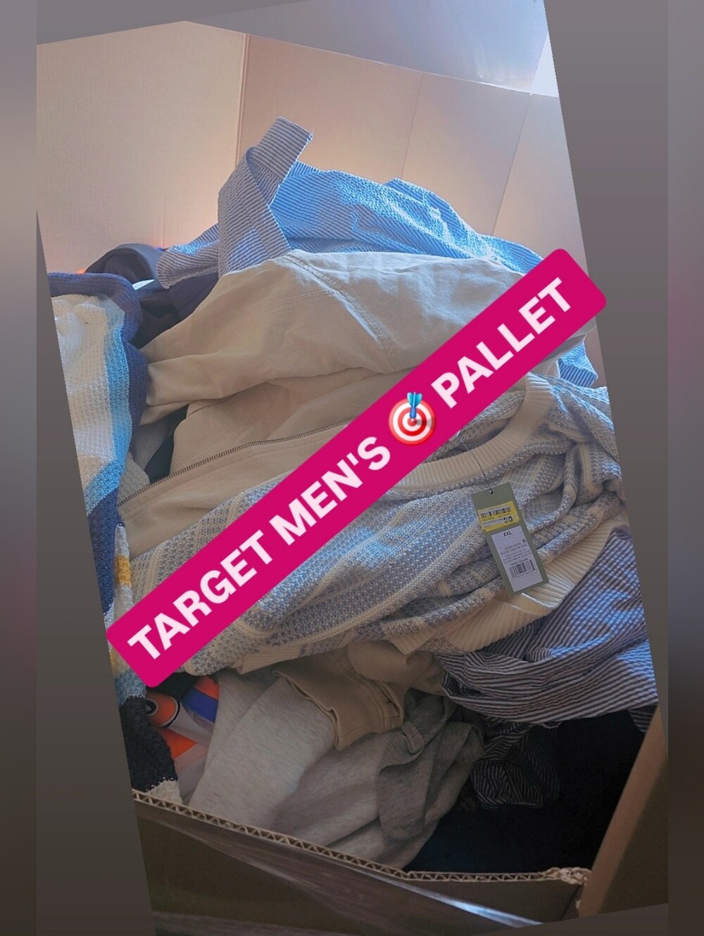 TARGET MEN PALLET PULL